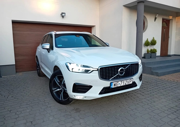 Volvo XC 60 cena 139900 przebieg: 98000, rok produkcji 2019 z Warszawa małe 781